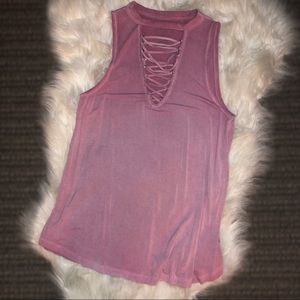 🚨 CLOSET PURGE! 🚨 American Eagle Pink Tunic